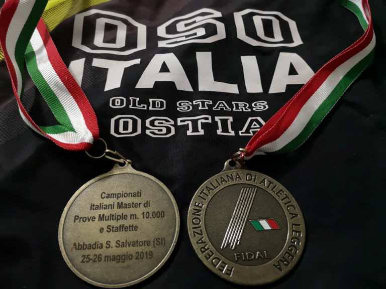 Italiani Staffette Master, la Oso conquista sette medaglie a Siena