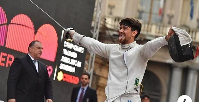Lo spadista Andrea Russo nuovo campione italiano assoluto, per lui cerimonia di premiazione al Comune di Formia
