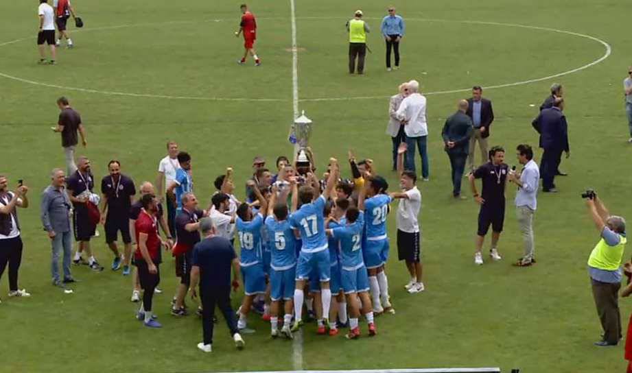 Juniores Aprilia campione, alle 17 sfilata con la Coppa al Quinto Ricci