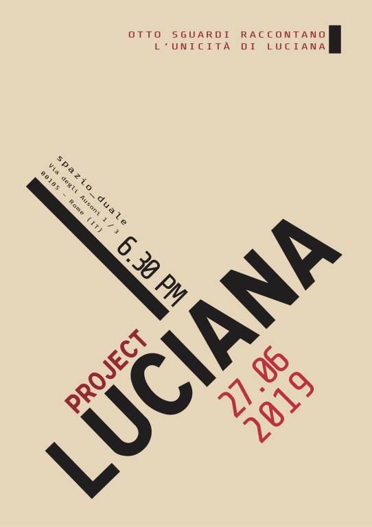 “Project Luciana”,  la mostra collettiva per guardare oltre la disabilità