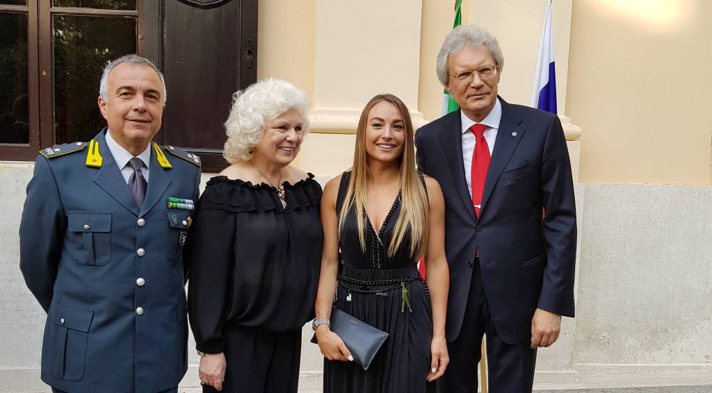 Dorothea Wierer ospite dell’Ambasciatore russo in Italia