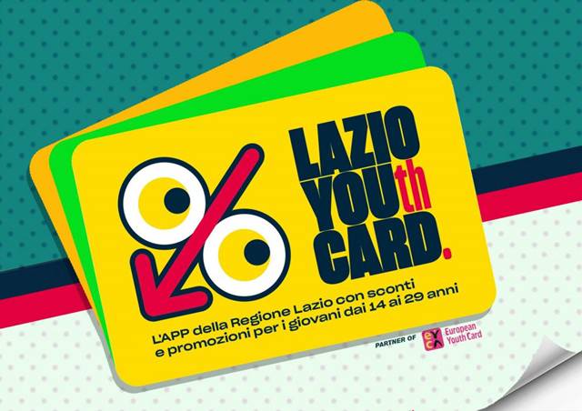 Lazio Youth Card vince il premio di “Miglior Carta Giovani d’Europa”