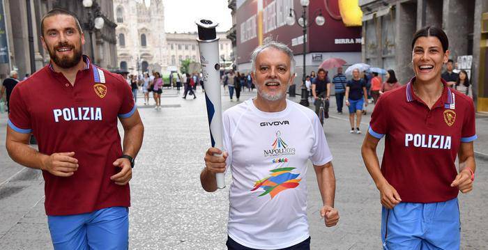 Universiadi 2019, arrivata la Torcia in Italia