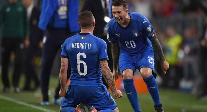 Insigne-Verratti, l’Italia supera la Bosnia: a Torino finisce 2-1 per gli Azzurri