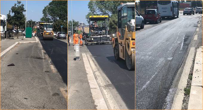 Via del Mare, nuovo asfalto da Malafede a Ostia Antica: lavori fino al 14 aprile