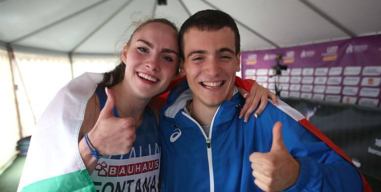 Europei Under 20, doppietta azzurra nei 100 metri, Fontana e Paissan oro