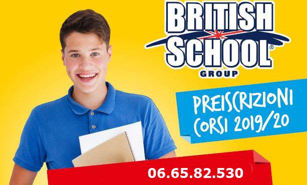 British School, pre iscrizioni aperte per l&#8217;anno 2019/20. Sconti entro il 26 Luglio!