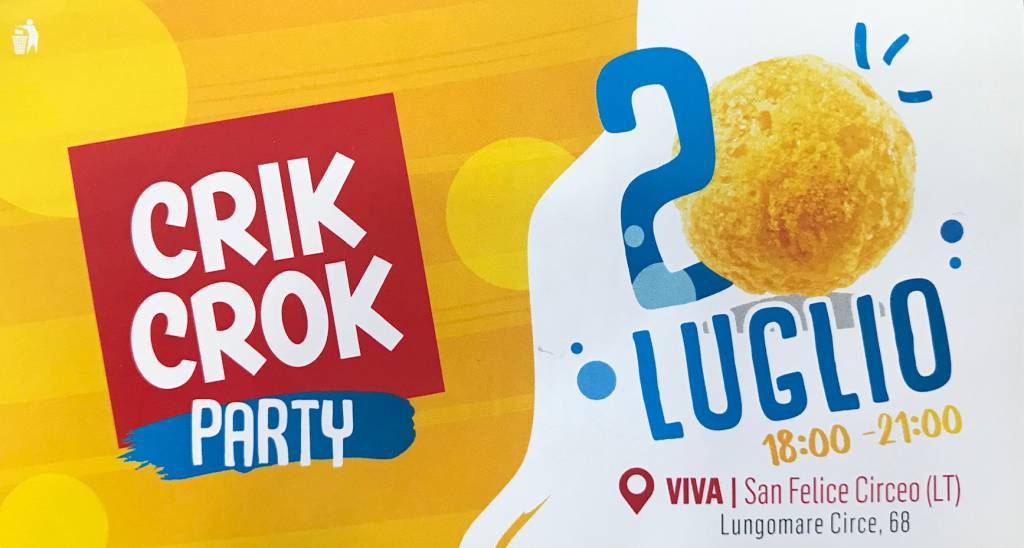 Crik Crok Party 2019, a San Felice Circeo divertimento per grandi e piccini