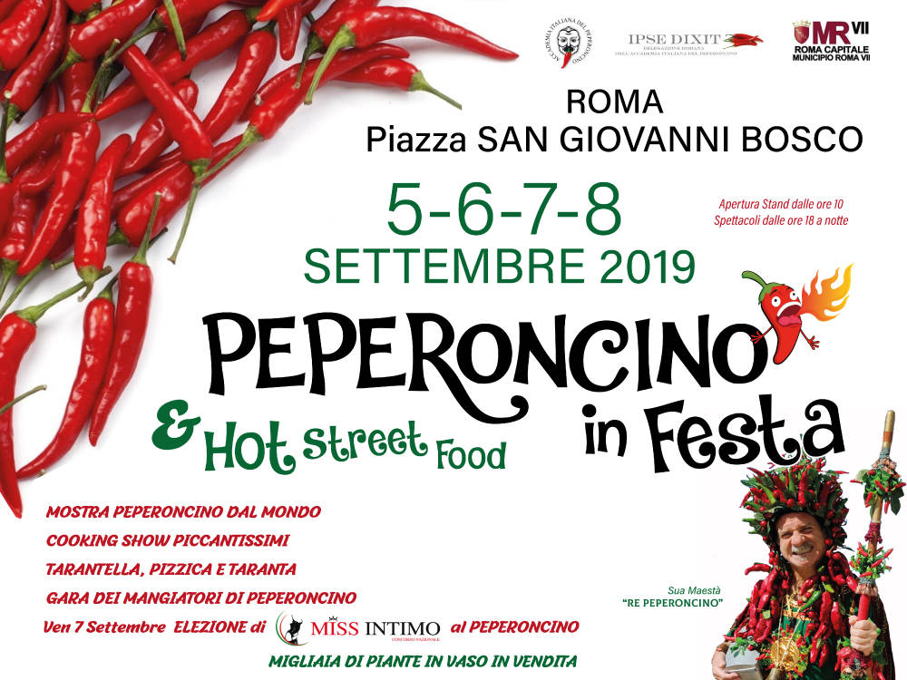 Peperoncino in festa: Roma città piccante