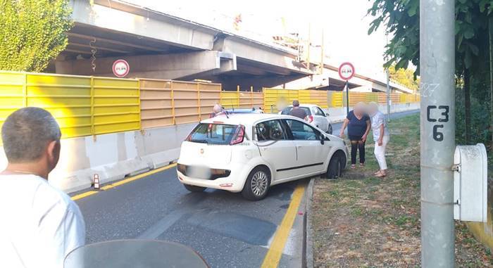 Auto in panne sulla Roma-Fiumicino, traffico paralizzato