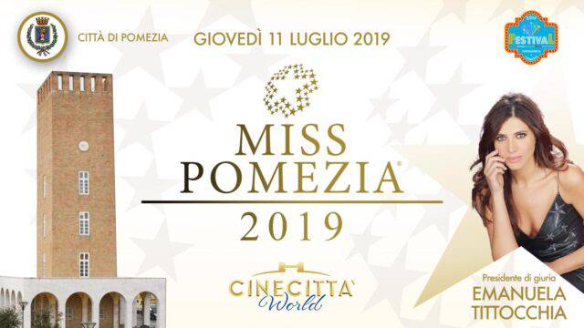 Torna a Cinecittà World, il parco del Cinema e della Tv, l’appuntamento con Miss Pomezia