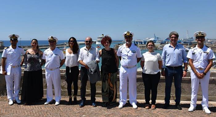 Il Ministro Toninelli in visita alla Capitaneria di Porto di Civitavecchia