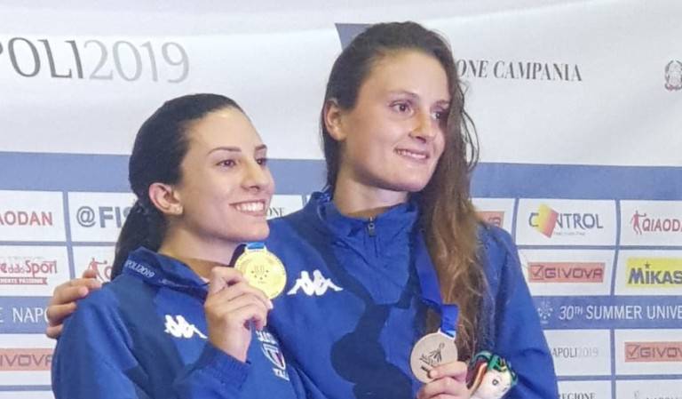 Universiadi 2019, primo oro italiano dalla scherma, Erica Cipressa sul podio