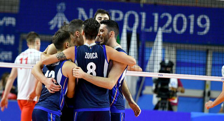 Universiadi, l’Italia del volley maschile festeggia l’oro di Napoli