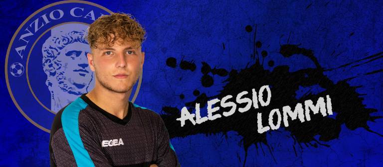 Alessio Lommi nuovo giocatore dell’Anzio