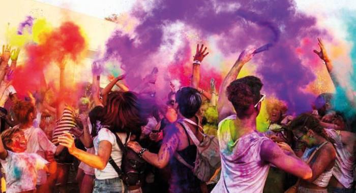 Al Rione Cerenova Costantica un weekend tra musica e color party