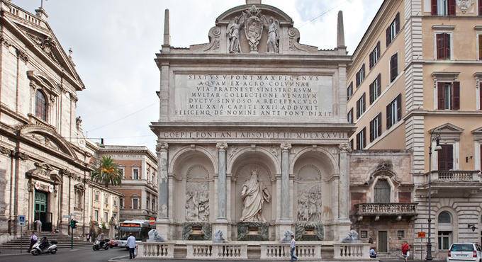 Roma, al via il restauro della Fontana del Mosè