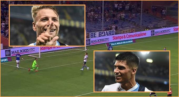 “Un, dos, tres”, la Lazio vince e convince contro la Sampdoria