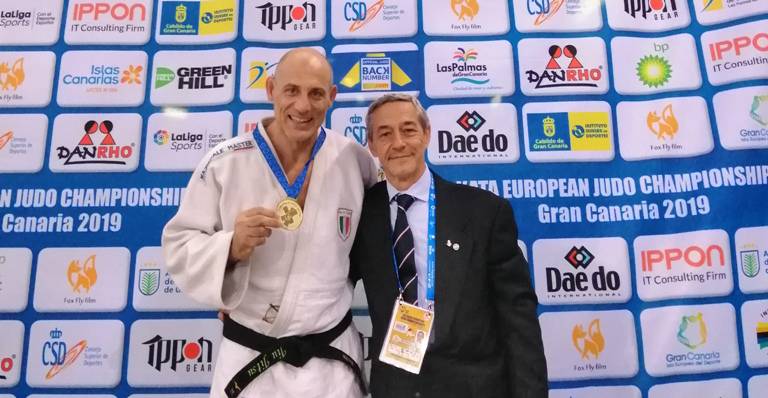 Judo, al Campionato Europeo Master Stefano Pressello vince il titolo individuale