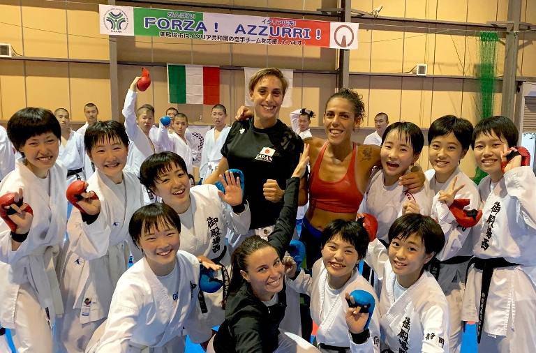 Karate, la Nazionale Italiana al lavoro in  Giappone