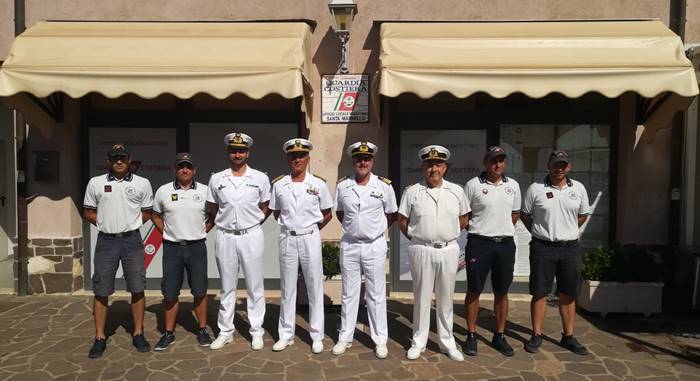 Guardia Costiera, l’Ammiraglio Pettorino in visita al comando di Santa Marinella