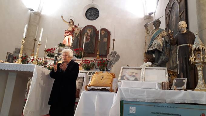 Anzio, le reliquie di Padre Pio saranno esposte a Villa Corsini
