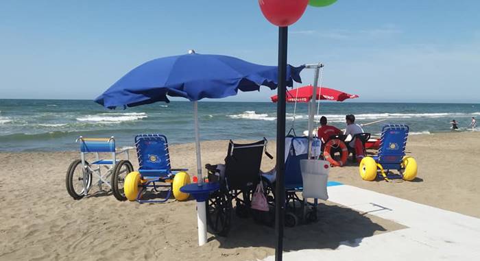 A Palidoro una spiaggia libera per piccoli pazienti dell’Ospedale Bambin Gesù