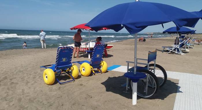 A Palidoro una spiaggia libera per piccoli pazienti dell’Ospedale Bambin Gesù