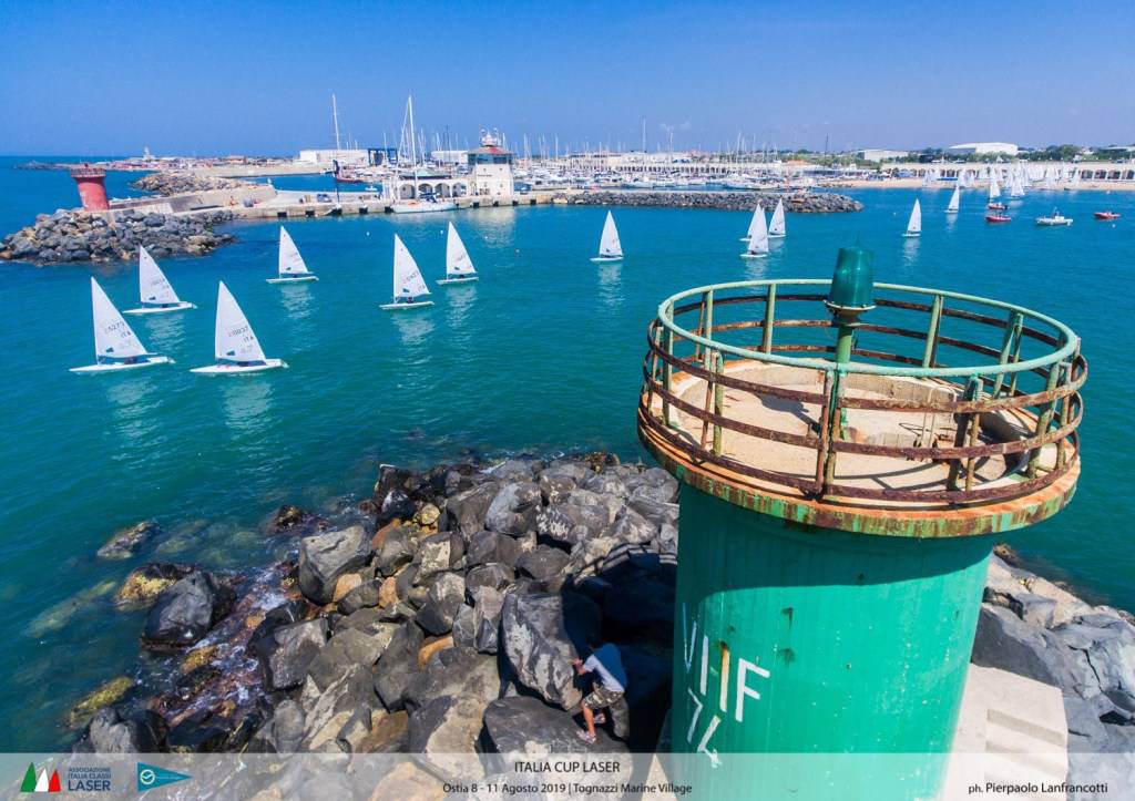 Al Porto Turistico di Roma le regate dell’Italia Cup Laser