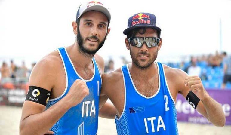 Rome Beach Volley Finals, domani in gara Daniele Lupo e Paolo Nicolai