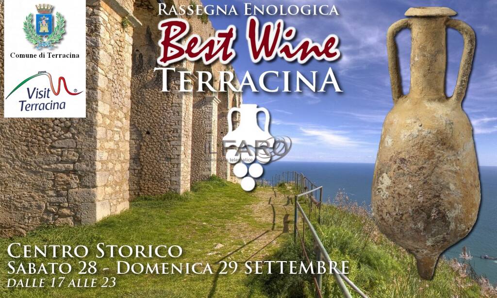 Best Wine Terracina 2019: Rassegna Enologica