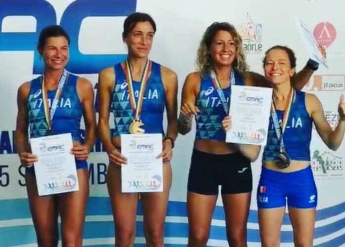 Europei Master, Tiziana Cingolani doppio bronzo in staffetta: “Esperienza indimenticabile”