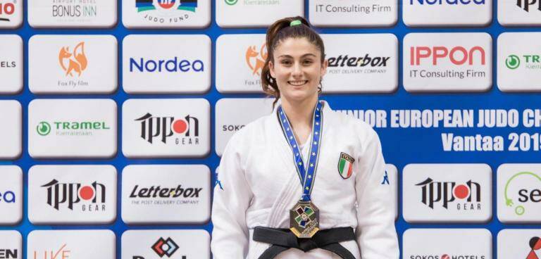 Judo Juniores, agli Europei Silvia Pellitteri è d’argento