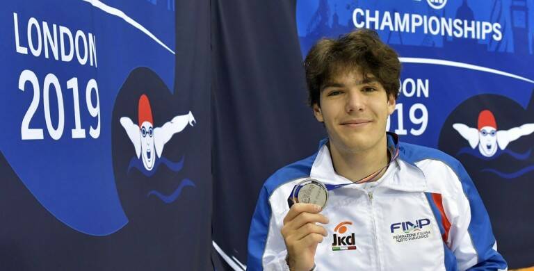 Antonio Fantin argento e record nei 50 stile: “Innamorato del nuoto dalle Paralimpiadi di Londra”