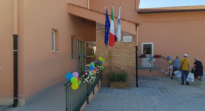 Inaugurata la nuova scuola elementare a Borgo Due Casette