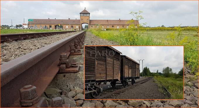 Auschwitz treno