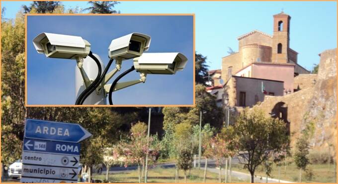 Ardea, sicurezza: Installazione di nuove telecamere per sorvegliare la città