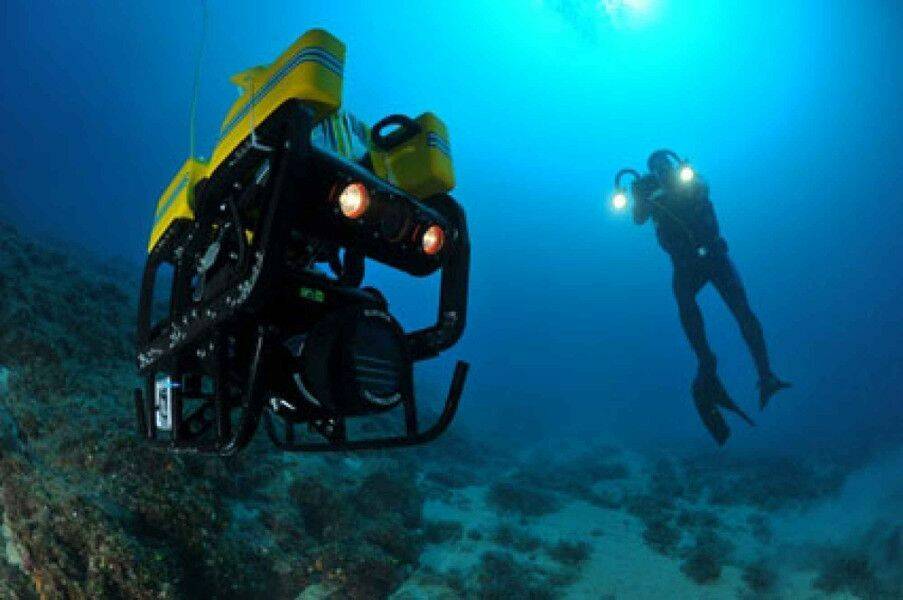 Ostia regno dei droni ad uso marino