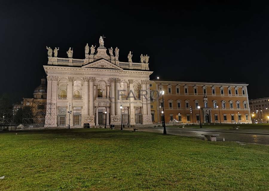 illuminazione cattedrale di roma san giovanni in laterano