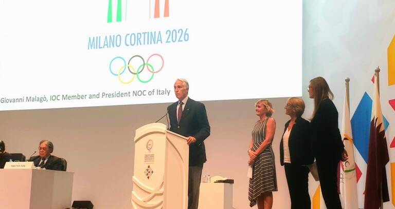 Milano Cortina 2026, il dossier italiano chiude l’Assemblea del Cio a Doha