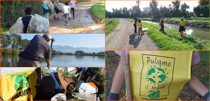 Volontari all’opera nel weekend per ripulire l’area del lago di Fondi