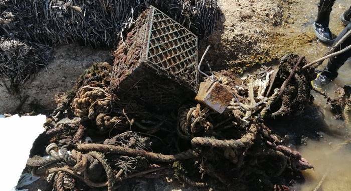 La Frasca, sequestrate più di sei tonnellate di rifiuti in spiaggia