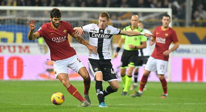 Il Parma mette ko la Roma, al Tardini finisce 2-0