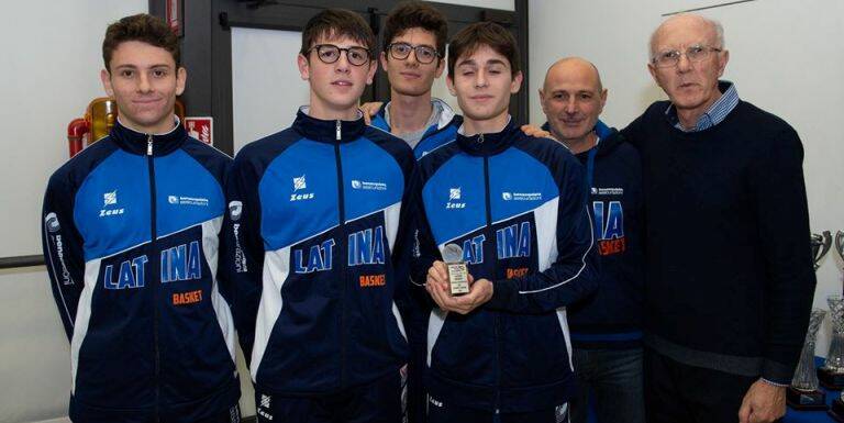 Benacquista Latina Basket, i giovani dell’Eccellenza premiati agli Awards 2019