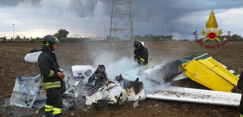 Santa Severa, precipita ultraleggero: un morto e un ferito