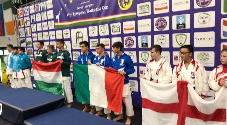 Coppa Europa Wadokai, 21 medaglie azzurre per l’Italia del karate