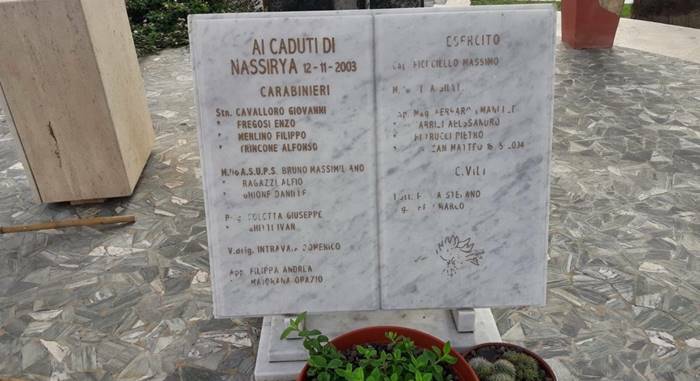 Ladispoli rende omaggio alle vittime di Nassiriya