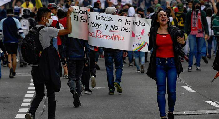 proteste colombia