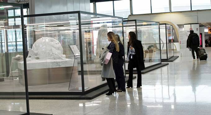 Adr, in mostra a Fiumicino le sculture finaliste del concorso “Leonardo e il viaggio”