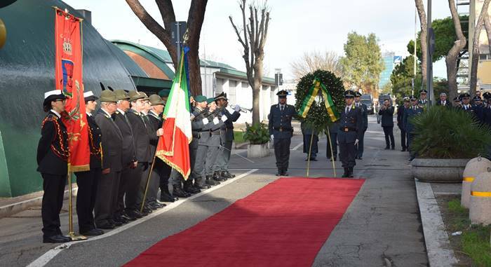 All’aeroporto di Fiumicino la cerimonia in ricordo del finanziere Antonio Zara